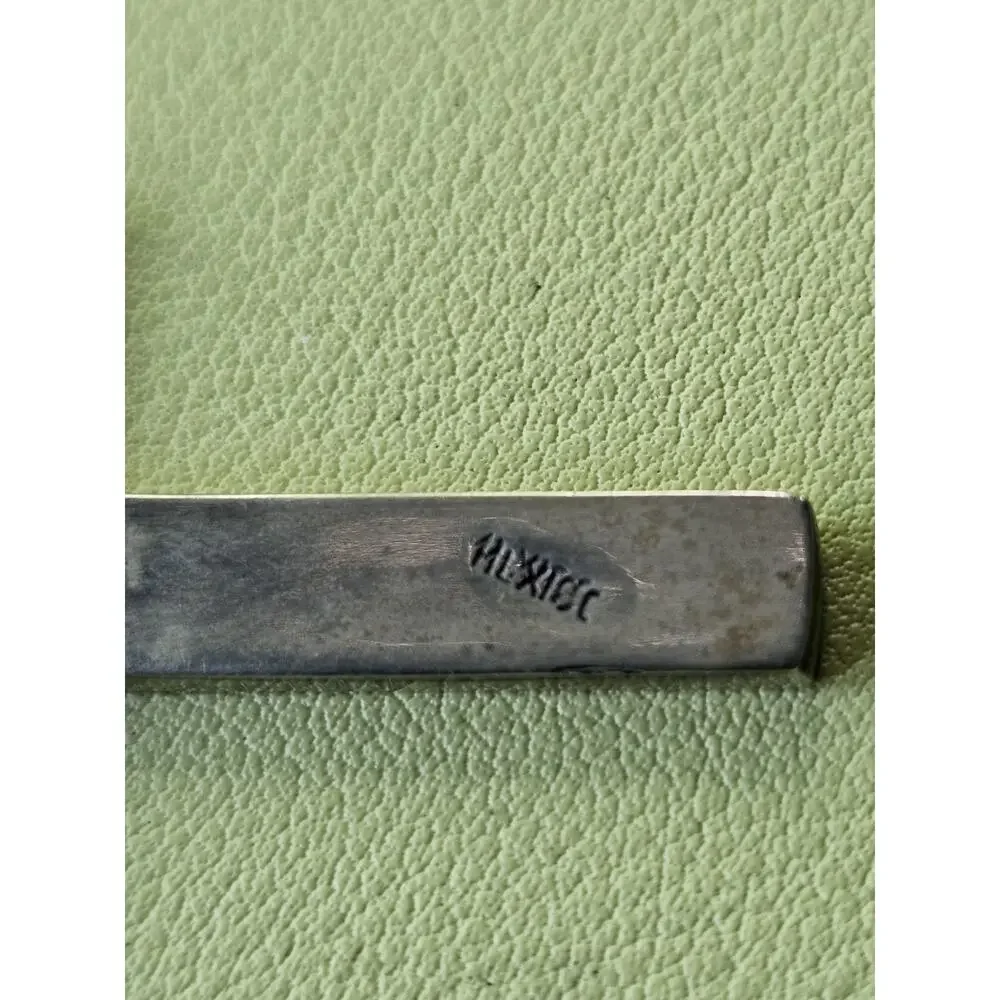 Vintage Cross Pendant Abalone Shell Inlay Mexico Southwestern Boho Festival - Picture 6 of 9